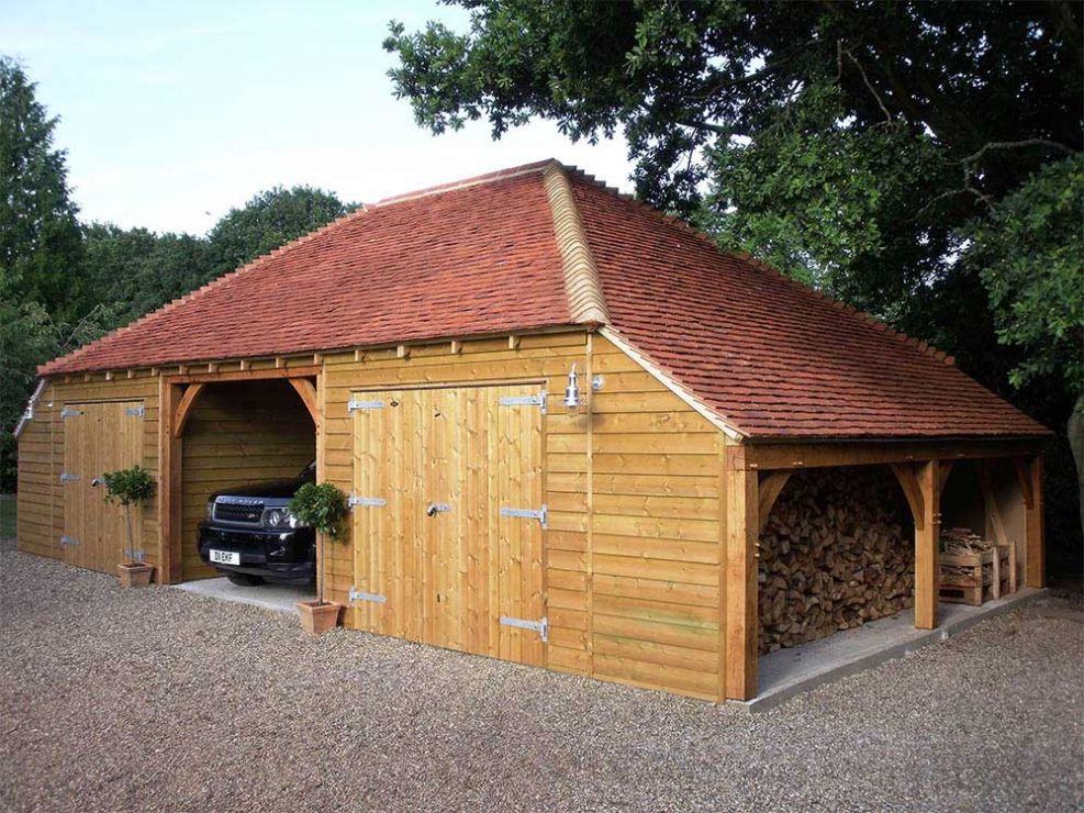 Timber garages Cambridgeshire Garages delivered to Cambridge